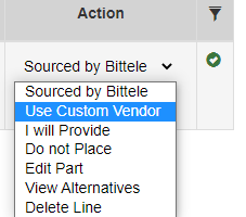 Use Custom Vendor